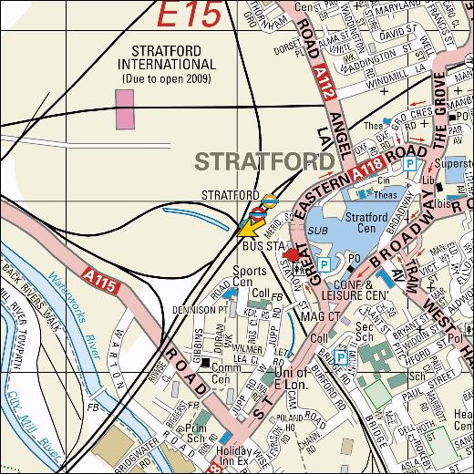 location map