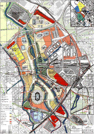 Masterplan map - games phase